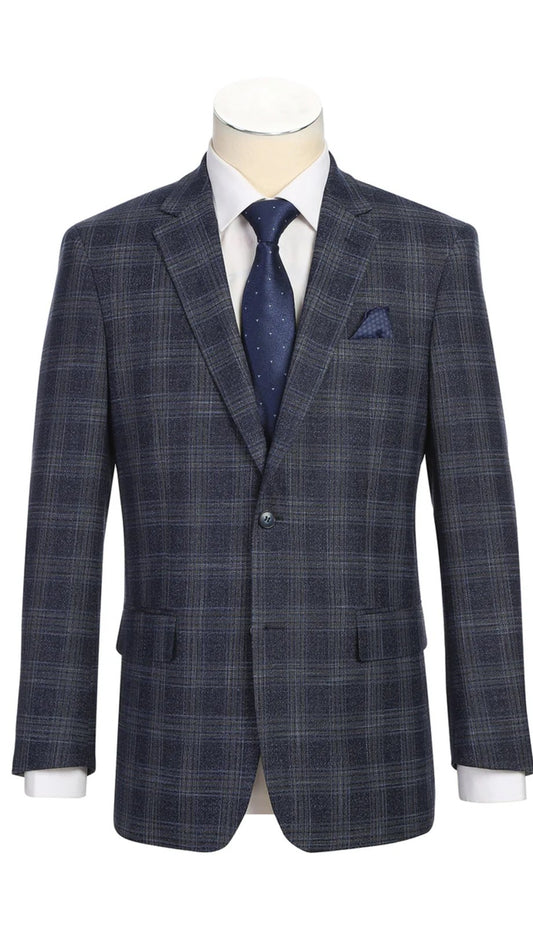 Renoir 294-46-NAVY Mens Blazer