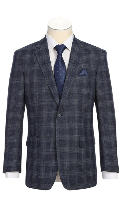 Renoir 294-46-NAVY Mens Blazer