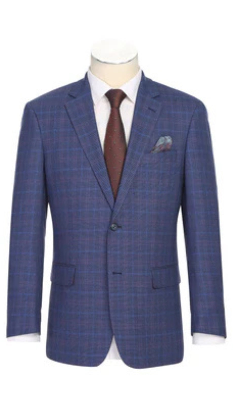 Renoir 294-47-BLUE Mens Blazer