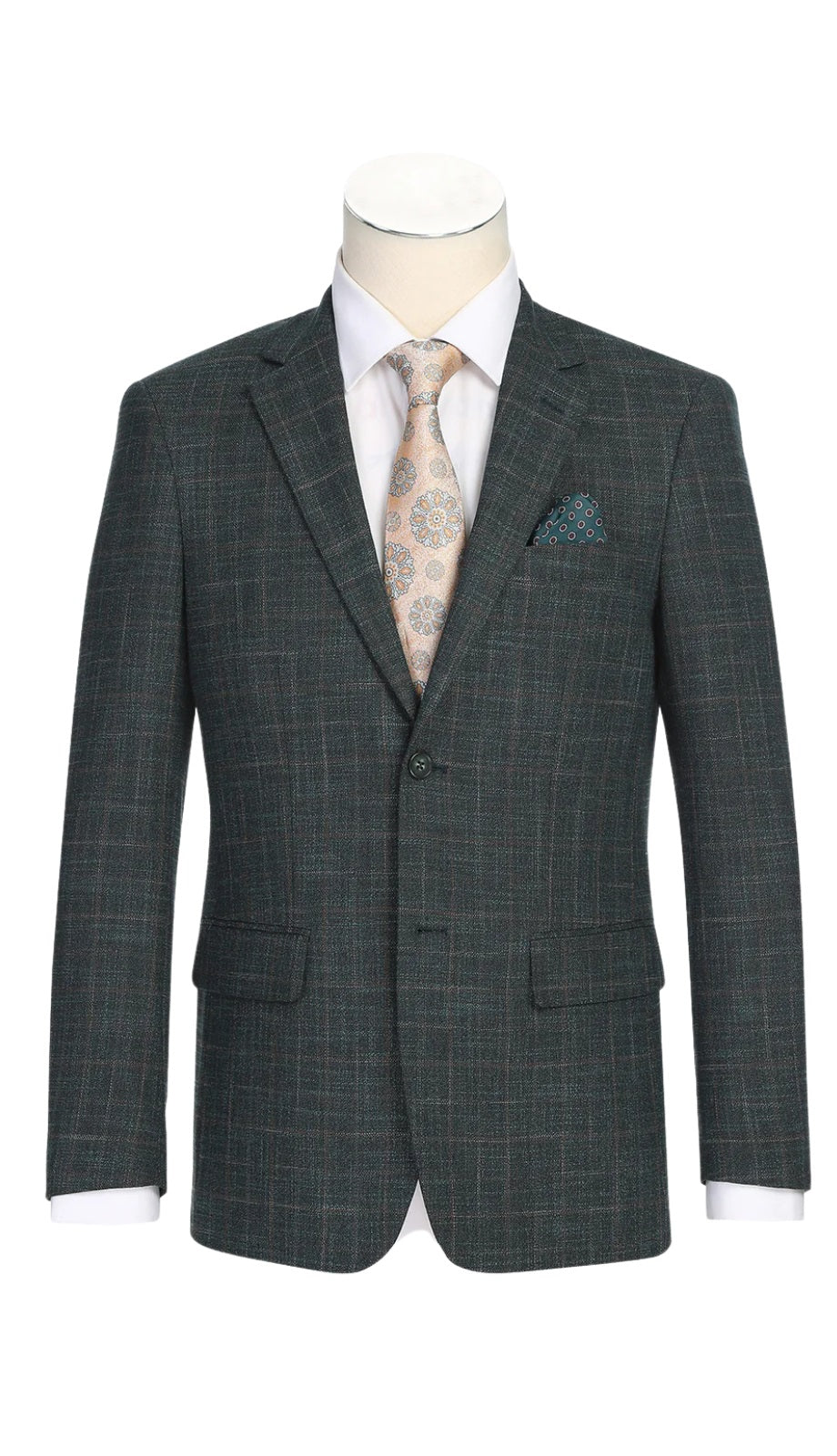 Renoir 294-48-GRN Mens Blazer