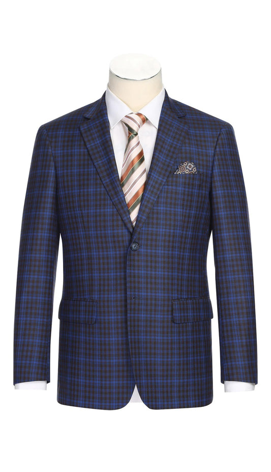 Renoir 294-49-BLUE Mens Blazer