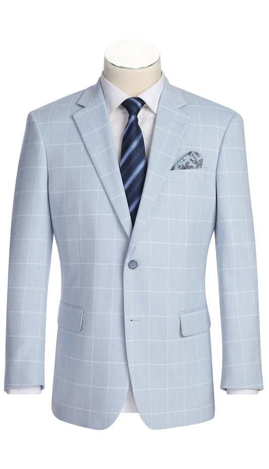 Renoir 294-64-LIGHT Blue Mens Blazer
