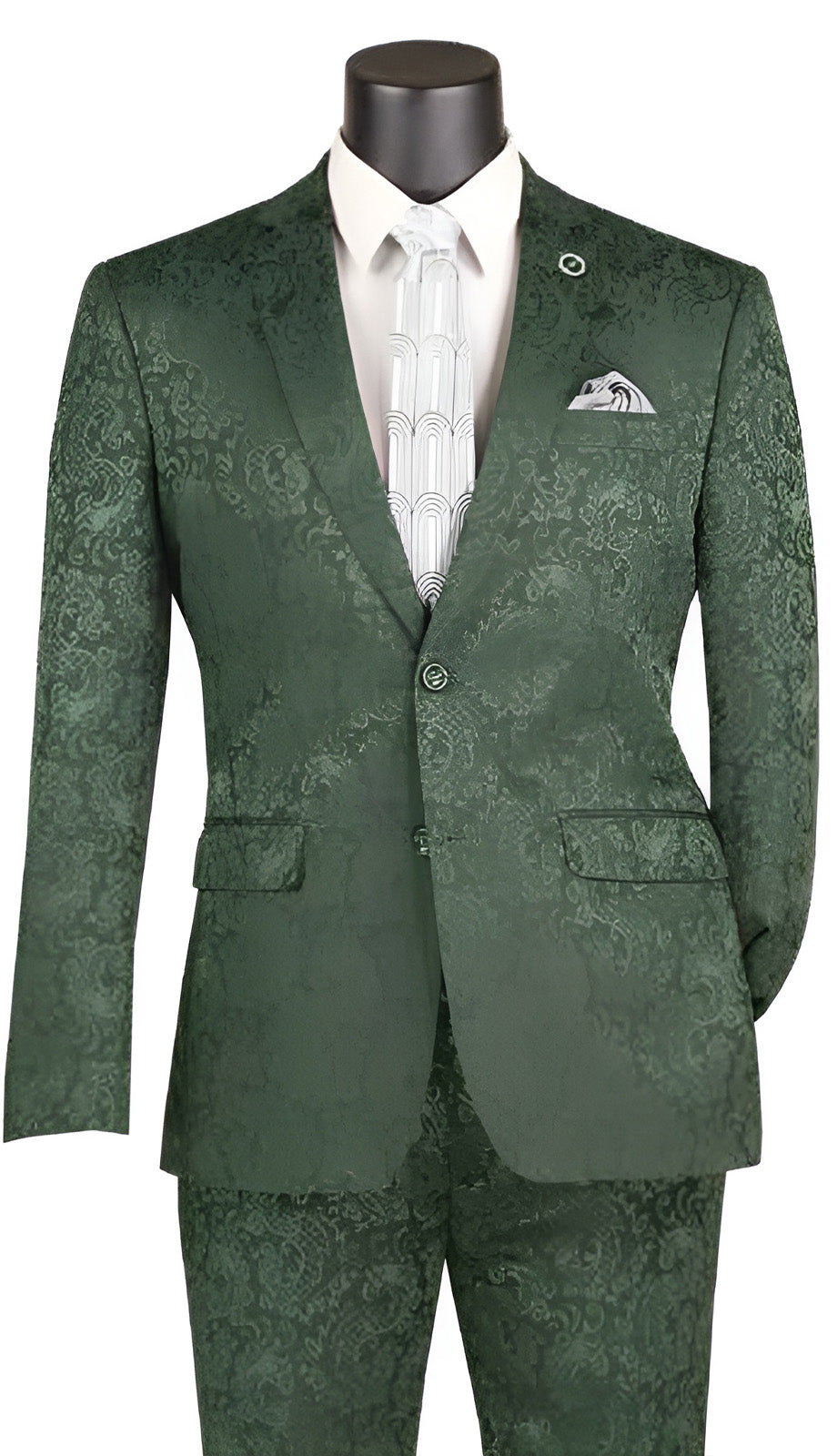 Vinci S2F-1-HNT Mens Suit