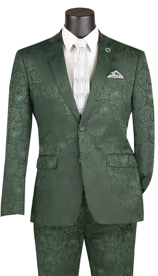 Vinci S2F-1-HNT Mens Suit