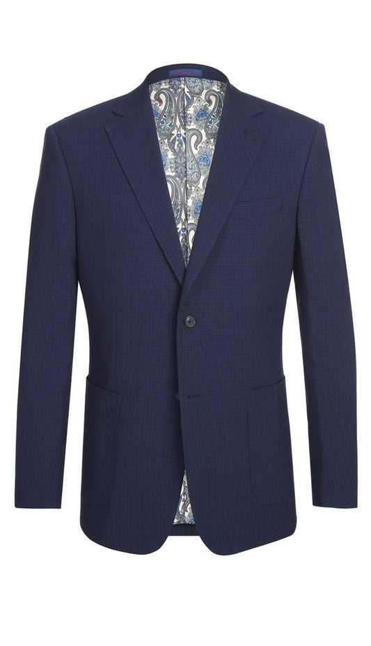 English Laundry Mens Suit 32-16-410EL-NAVY