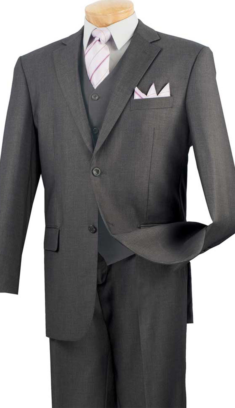Vinci V2TR-HGR Mens Suit