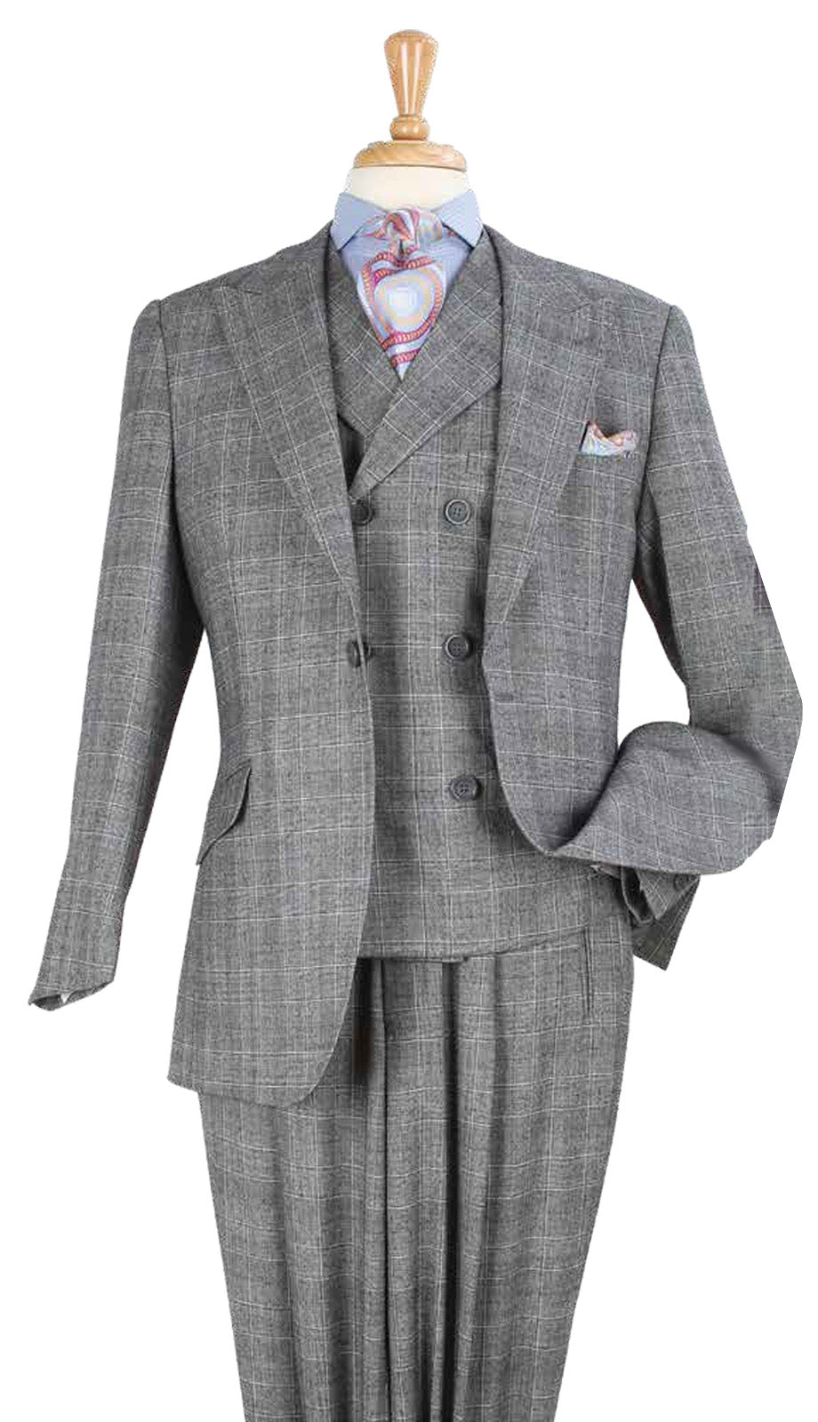 Iconic T-110-GRY Mens Church Suit