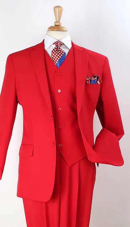 Iconic P3208-RED Mens Suit