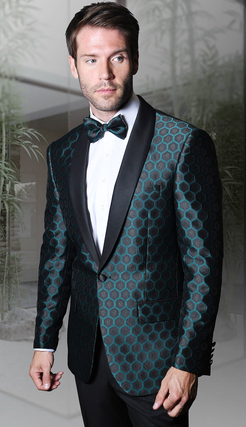 Statement  PJ-103-GN Mens Suit