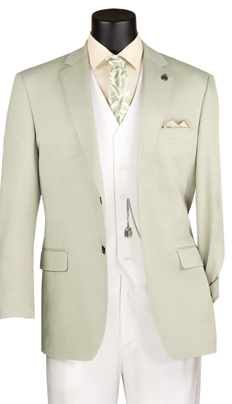 Vinci BRK-4-GRN Mens Church Suit