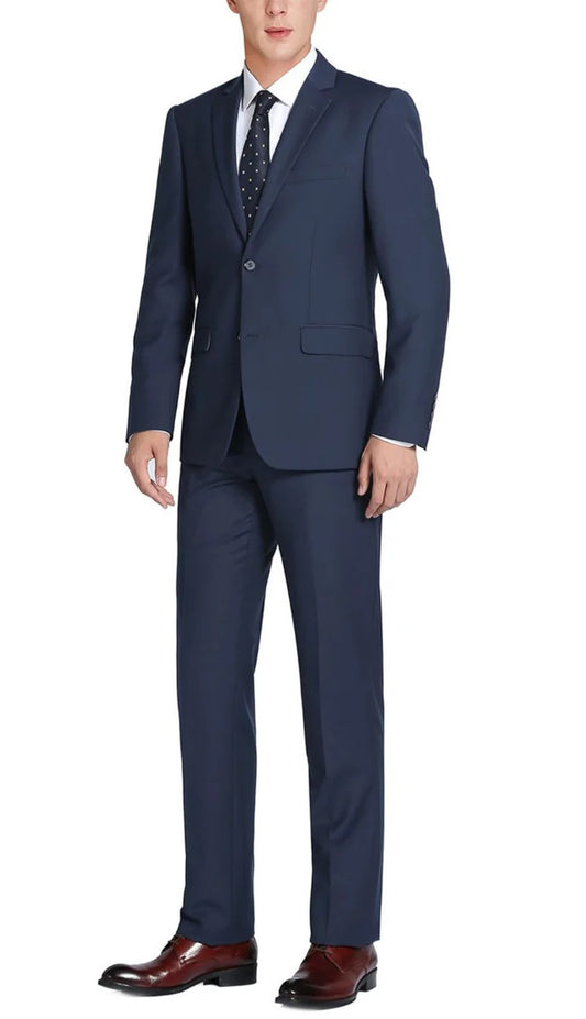 Renoir Men's Suit 508-19-BLUE