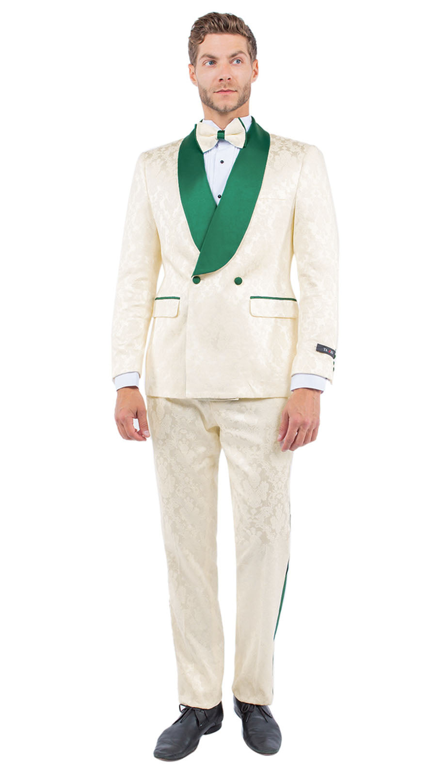 Tazzio M341SK-GRN Mens Suit