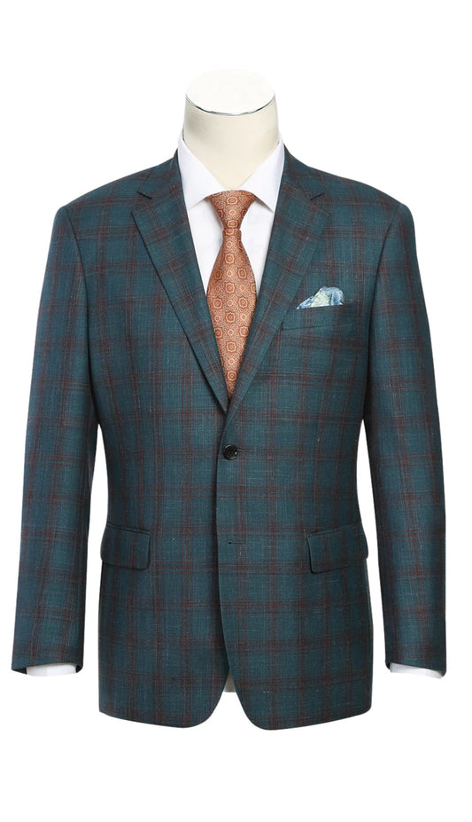 Renoir 563-5-TEAL Mens Blazer