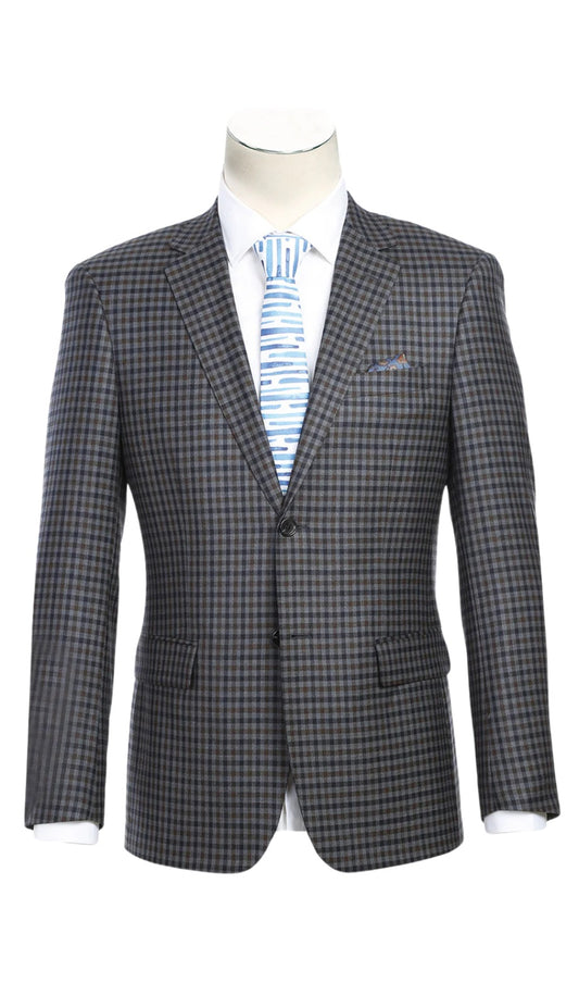 Renoir 563-10-GRY Mens Blazer