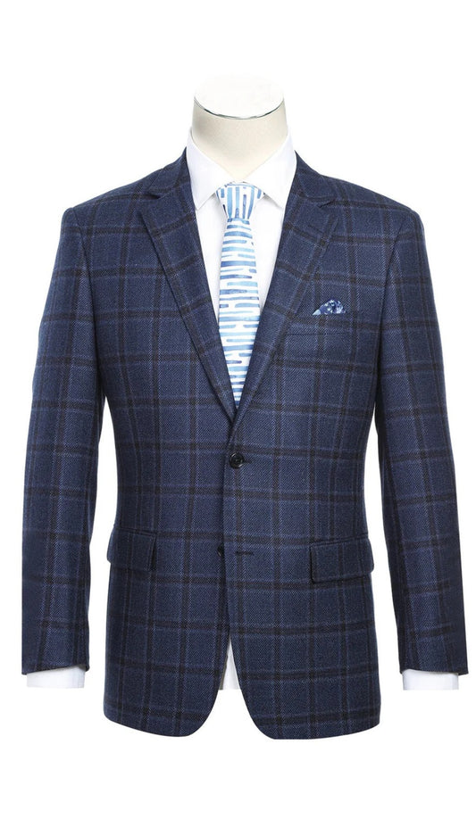 Renoir 563-13-BLUE Mens Blazer