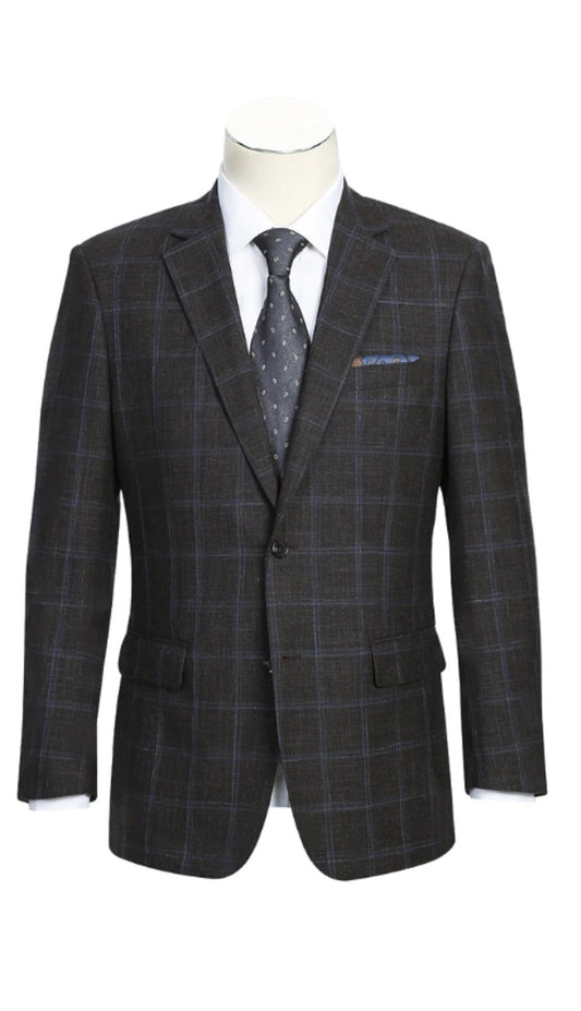 Renoir 563-6-BRN Mens Blazer