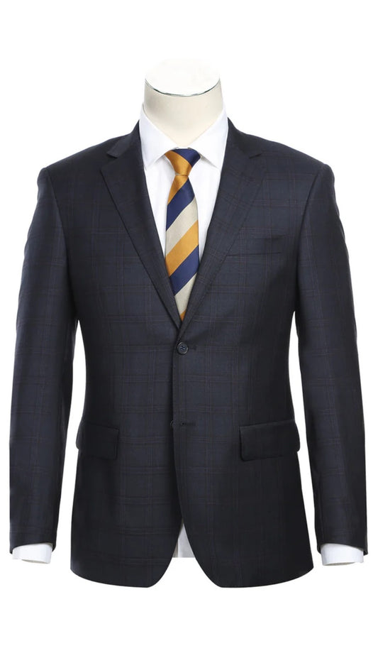 Renoir Mens Suit 564-5-NAVY
