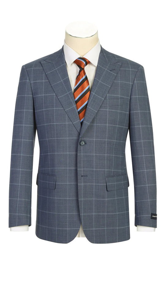 Renoir Mens Suit 566-13-MID-HAZE