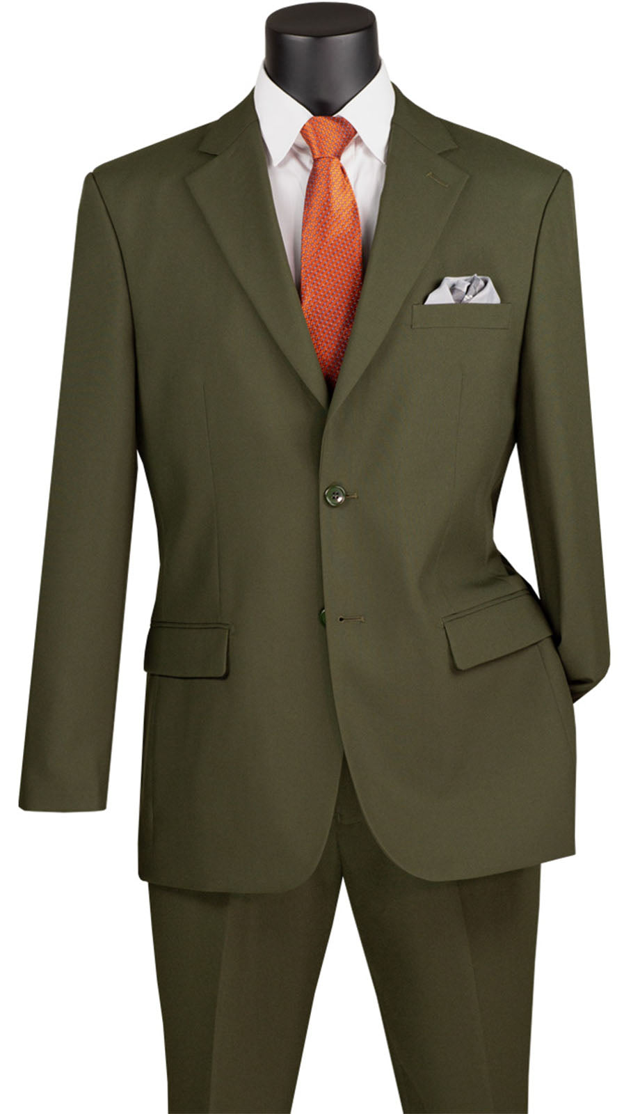 Vinci  2PP-OLI Mens Suit