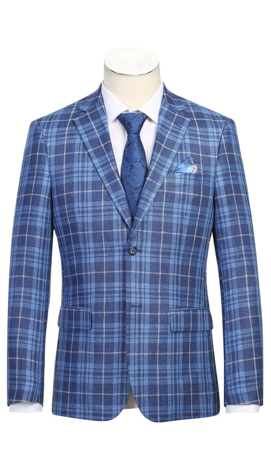 Renoir 610-10-NAVY Mens Blazer