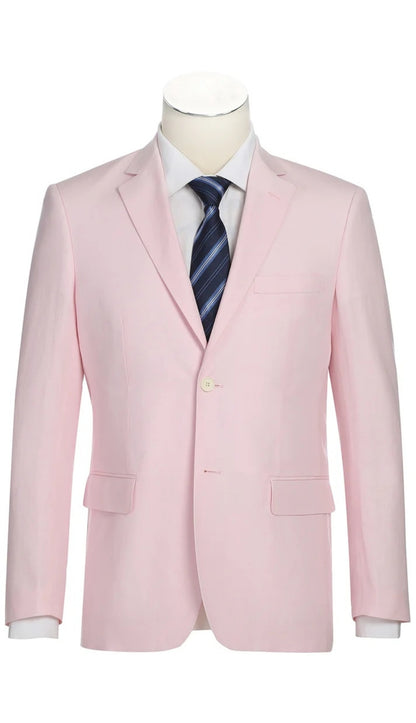 Renoir Men's Suit 611-4-PINK