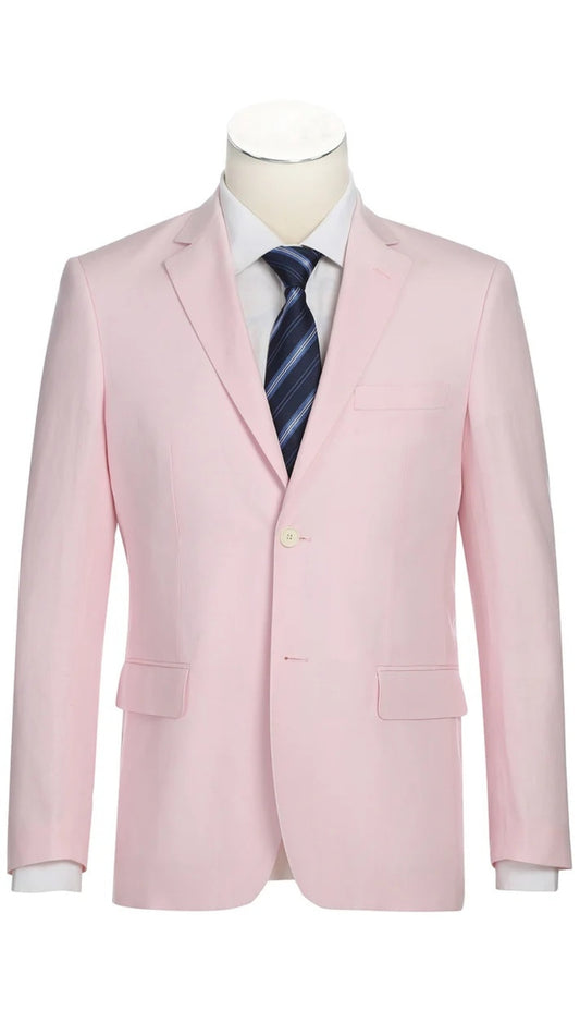Renoir Men's Suit 611-4-PINK