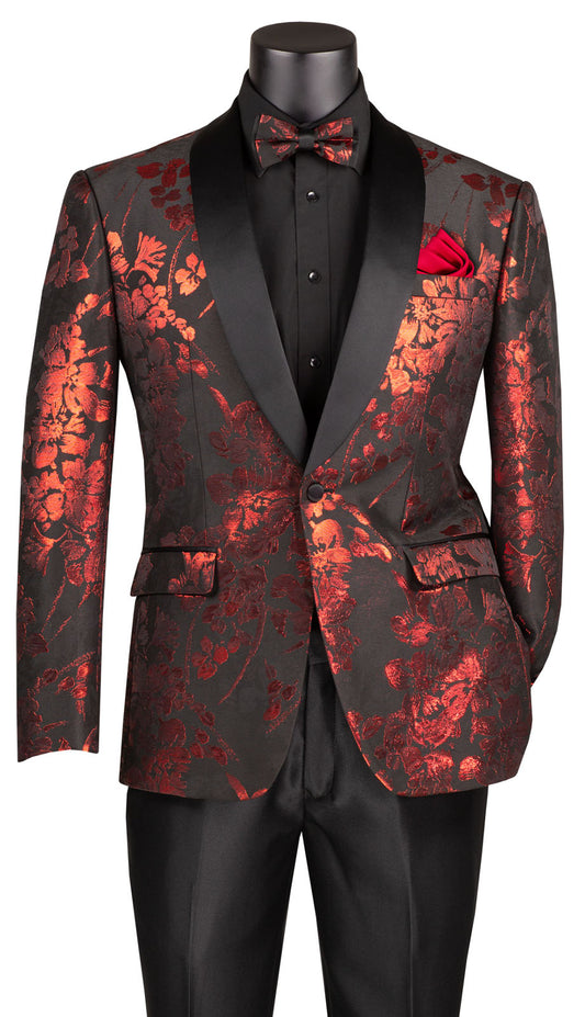 Vinci BSF-19-RED Mens Church Suit
