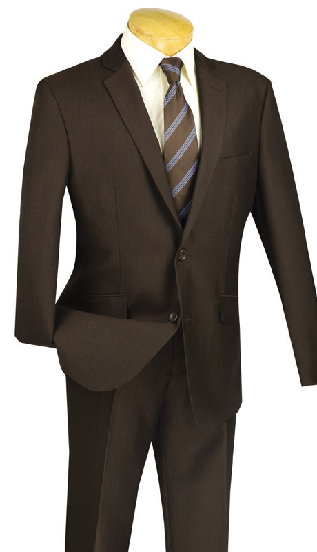 Vinci S2RK-7-BR Mens Suit