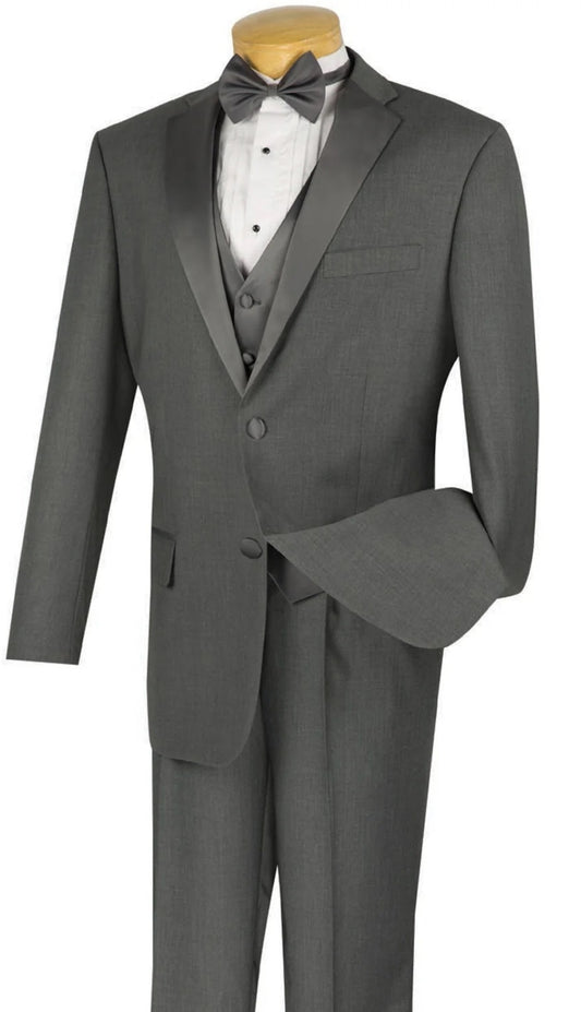Vinci 4TV-1-GRA Mens Suit
