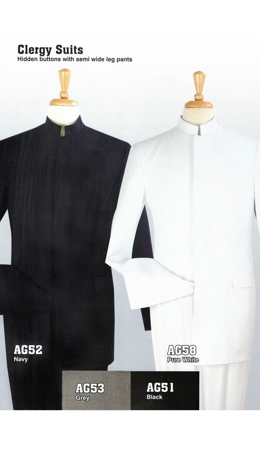 Sapphire Collection Mens Clergy Suit AG52
