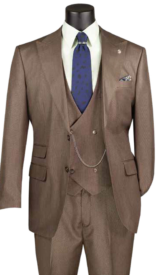 Vinci V2RK-5-DTP Mens Church Suit