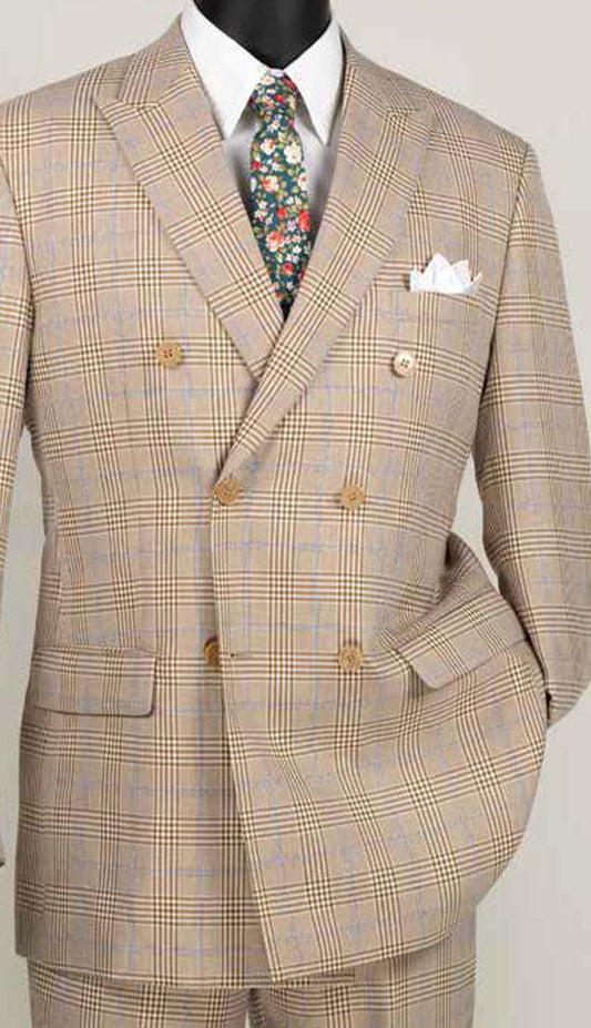 Vinci  DRW-2-BEI Mens Suit