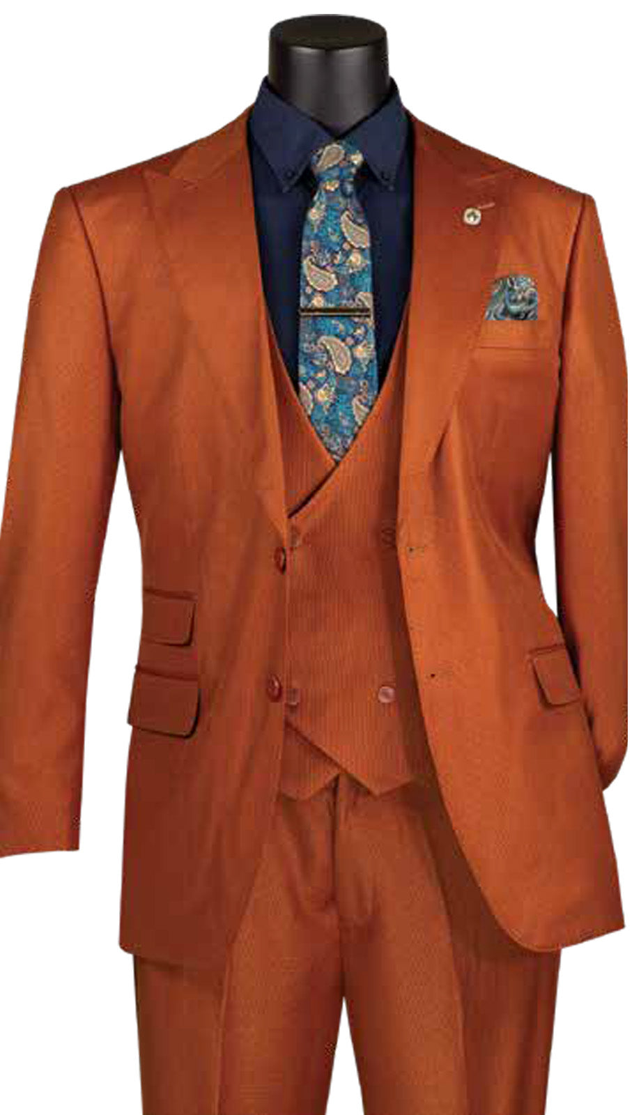 Vinci V2RK-5-RST Mens Church Suit