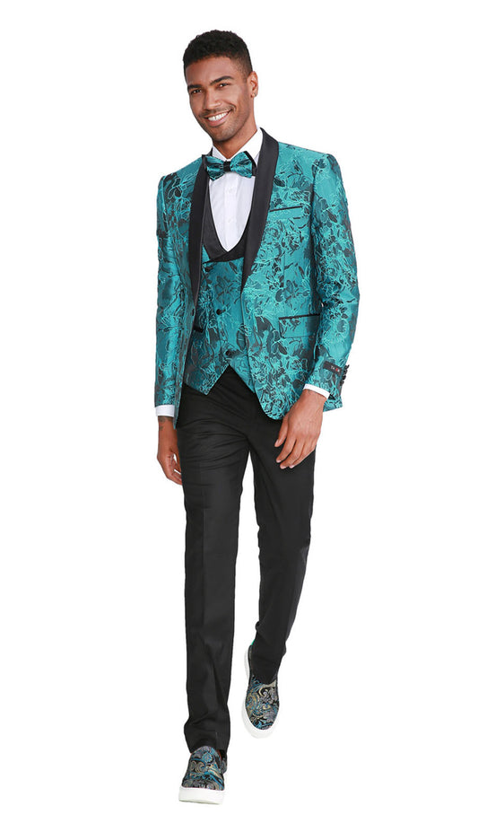 Tazzio M305SK-TUR Mens Suit