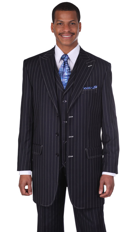 Milano Moda 5903V-NA Mens Suit