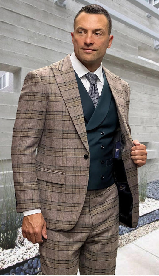 Statement  AMICCI-JA Mens Suit