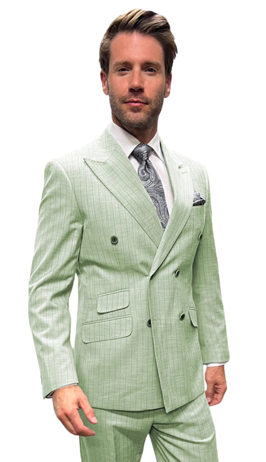 Statement ANTONIO-MINT Mens Suit