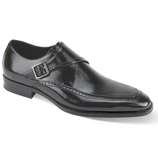 Giovanni AMATO-BLK Unisex Dress Shoes