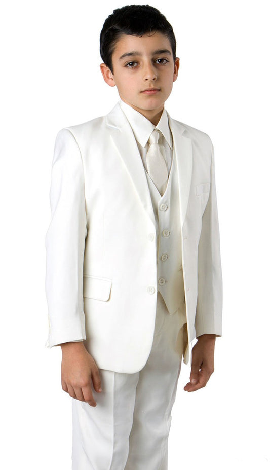 Tazzio B347-05-OFF-WHT Boys Suit