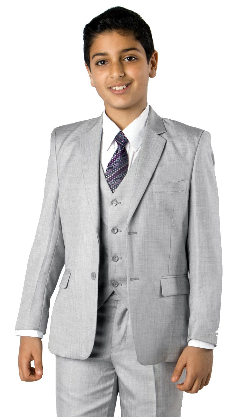 Tazzio B347H-08-M-GRY Boys Suit