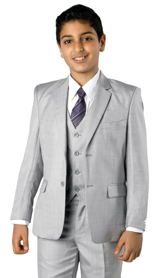 Tazzio B347H-08-M-GRY Boys Suit