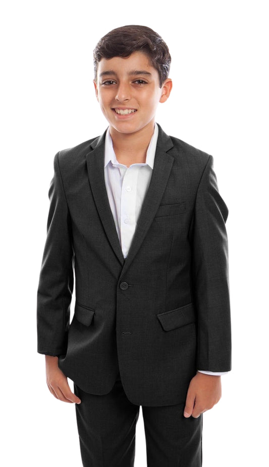Tazzio B364S-01-BLK Boys Suit