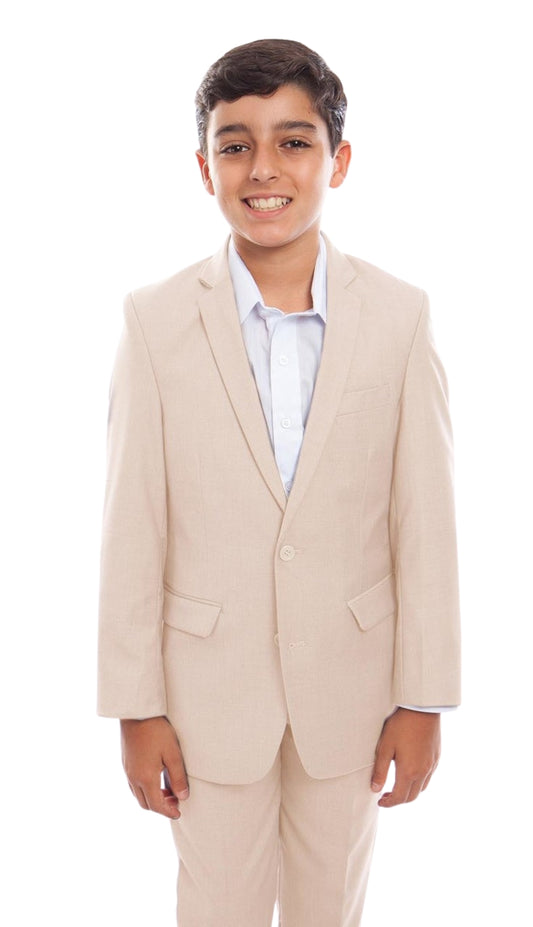 Tazzio B364S-04-TAN Boys Suit