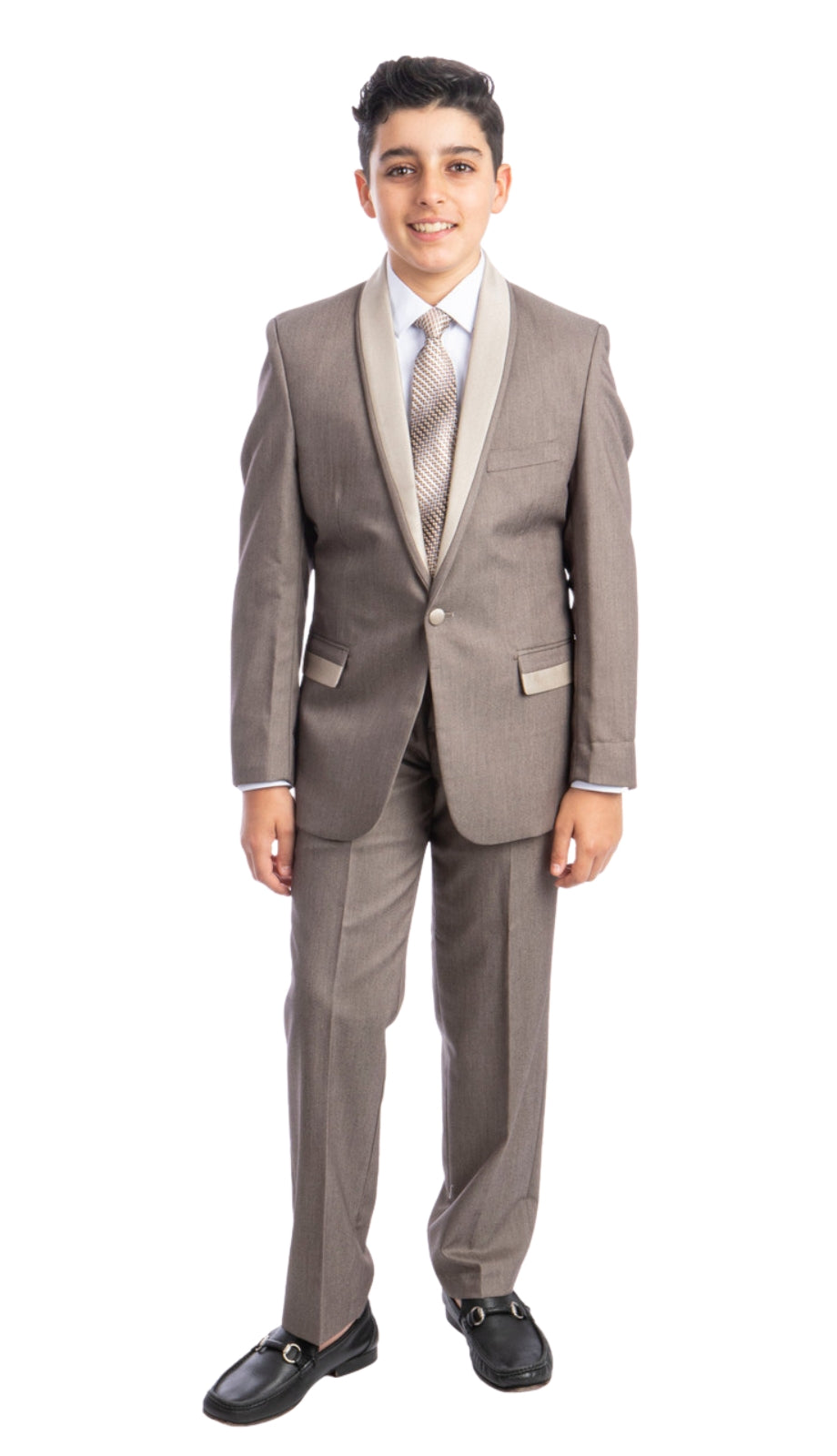 Tazzio B365-03-CAFE Boys Suit