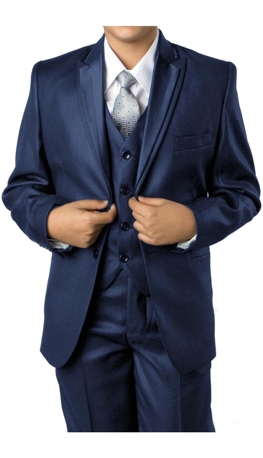 Tazzio B366-02-BLUE Boys Suit