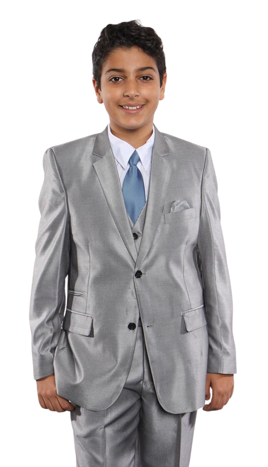 Tazzio B371-04-SIL Boys Suit