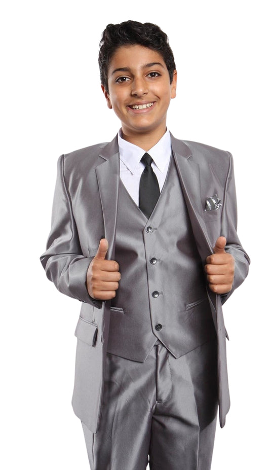 Tazzio B372-03-SIL Boys Suit