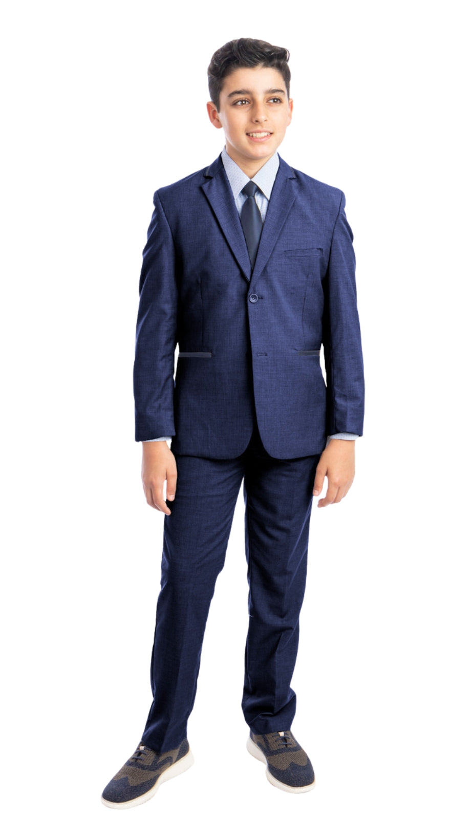 Tazzio B392-01-BLUE Boys Suit