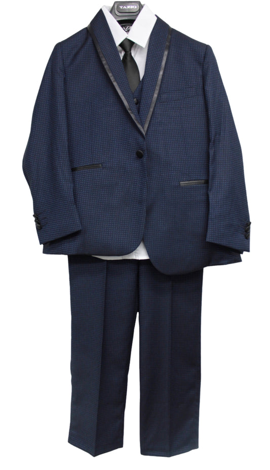 Tazzio B393-02-NAVY Boys Suit