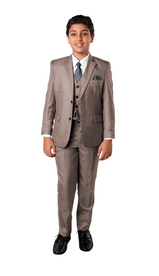 Tazzio B394-01-GRY Boys Suit